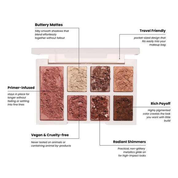 Half Caked Duality I Eye and Cheek Palette, 8.2g/0.28oz - Picture 3 of 13